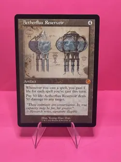 Aetherflux Reservoir (Schematic) The Brothers' War: Retro Frame Artifacts... - Image 1