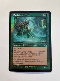 Evolution Witness - FOIL RETRO FRAME - MTG Modern Horizons 3 - NM - Image 1