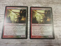 2x Rubblebelt Raiders - NM - Gatecrash - English - OOP MTG Human Warrior Goblin - Image 1