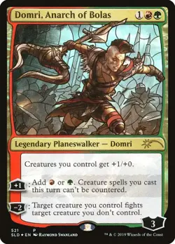 MTG Domri, Anarch of Bolas - Foil - Stained Glass, Secret Lair Drop Series, Ligh - Image 1