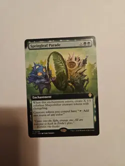 Springleaf Parade (Extended Art) Commander: Lorwyn Eclipsed Regular - Image 1