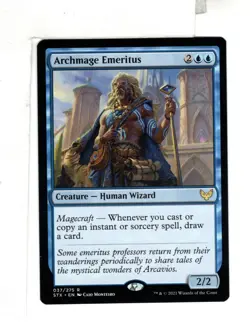 MTG SkeenAB Archmage Emeritus from Strixhaven. NM. - Image 1