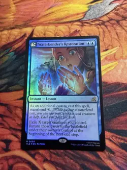 Waterbender's Restoration - Foil Avatar MTG - Image 1