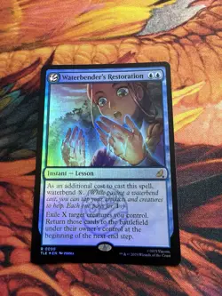 Waterbender's Restoration - Foil Avatar MTG - Image 2