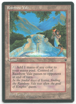 MTG - Rainbow Vale - Fallen Empires - 99 - ENG - NM - Image 1