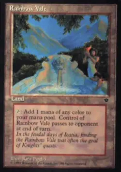 Rainbow Vale - Fallen Empires: #99, Magic: The Gathering Nm R109 - Image 1