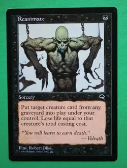 Tempest MTG 1 Reanimate Magic - Image 1