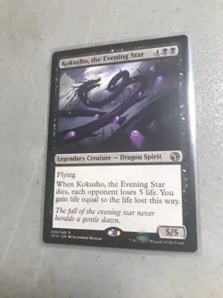 MTG Kokusho, the Evening Star - Iconic Masters Nm Non Foil - Image 1