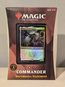 Magic the Gathering STRIXHAVEN 2021 Commander Deck Silverquill Statement Sealed - Image 1