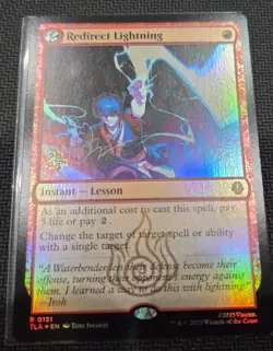 MTG Magic Avatar -Redirect Lightning -R0151 -NM -FOIL -PRERELEASE! 👀 - Image 2