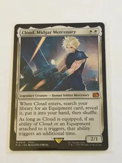 Cloud, Midgar Mercenary Final Fantasy 10 - Image 1