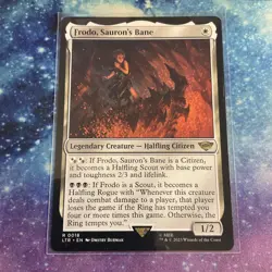 Frodo, Sauron's Bane (REGULAR) x1 - MTG The Lord of the Rings - Image 1