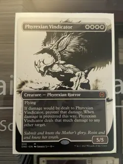 Phyrexian Vindicator (Showcase) Phyrexia: All Will Be One MYTHIC - Image 1