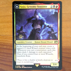Kuja, Genome Sorcerer - Prerelease Foil Promo - Final Fantasy MTG - Image 1