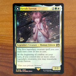 Serah Farron - Prerelease Foil Promo - Final Fantasy XIII MTG FF13 - Image 1