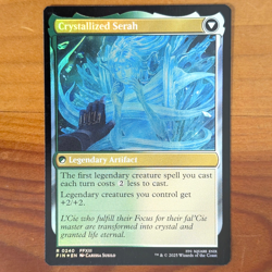 Serah Farron - Prerelease Foil Promo - Final Fantasy XIII MTG FF13 - Image 2