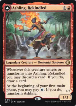 Ashling, Rekindled Lorwyn Eclipsed regular NM 124 - Image 1