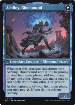 Ashling, Rekindled Lorwyn Eclipsed regular NM 124 - Image 2