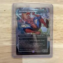 Spectacular Spider-Man (0014 ) (Borderless) (Textured Foil) - Image 1