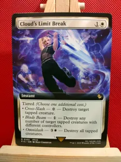 Cloud's Limit Break (Extended Art) - Final Fantasy Commander - NM - MTG - Image 1