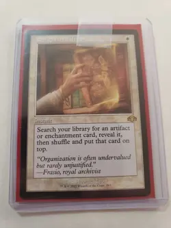 MTG Enlightened Tutor Dominaria Remastered Retro Frame NM - Image 1