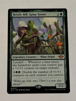 MTG Bristly Bill, Spine Sower - Outlaws of Thunder Junction LP - Image 1