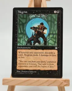 Megrim Stronghold Magic Karte MTG englisch (Schwermut) - Image 1