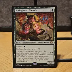 MTG Springheart Nantuko Modern Horizons 3 Set Regular Rare #171 NM Fresh Pull - Image 1