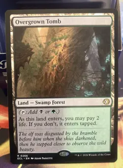 Overgrown Tomb - Lorwyn Eclipsed - MtG- NM - Image 1