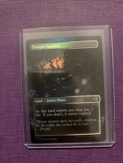 Temple Garden (Borderless) Lorwyn Eclipsed Foil - Image 2