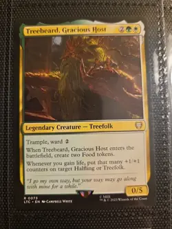 Treebeard, Gracious Host X1 LTC MTG Commander The Lord of the Rings B1 - Image 1