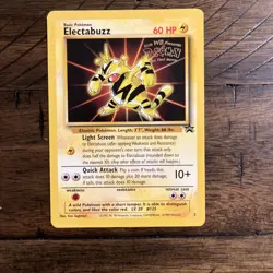 Pokemon TCG Electabuzz Wizards Black Star Promos 2 Regular Promo Movie #2 1999 - Image 1