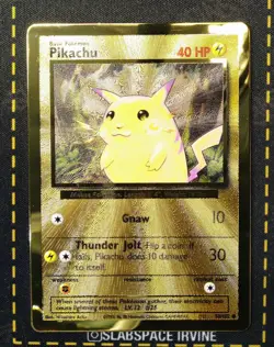 2021 POKEMON CELEBRATIONS ULTRA-PREMIUM COLLECTION #58 PIKACHU METAL - Image 1