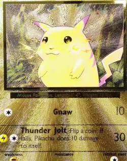 2021 POKEMON CELEBRATIONS ULTRA-PREMIUM COLLECTION #58 PIKACHU METAL - Image 2