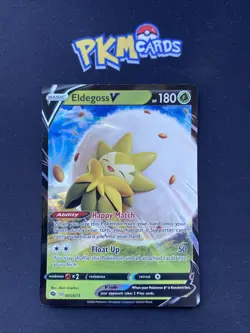Pokemon TCG Eldegoss V Champions Path 005/073 Ultra Rare NM. - Image 1