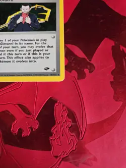 NM+ Giovanni Holo Ultra Rare 18/132 Gym Challenge Pokemon Card - Image 2