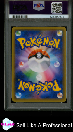 RED'S PIKACHU POKEMON TCG 270 2018 JPN. SM PROMO FULLART JAPANISCH PSA 10 - Image 2