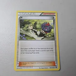 N 105/124 (Supporter) Uncommon Normal XY - Fates Collide NM Pokemon - Image 1