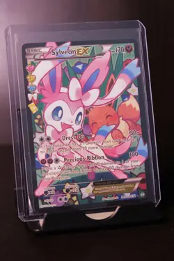 Sylveon EX RC32/RC32 Full Art Holo Pokemon Generations - Image 3