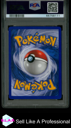 DARK WARTORTLE LEGENDARY COL-REV.FOIL POKEMON LEGENDARY COLLECTION 2002 39 PSA 8 - Image 2