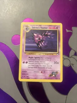 Pokemon TCG Sabrina's Haunter Gym Heroes 58/132 Unlimited Uncommon - Image 1