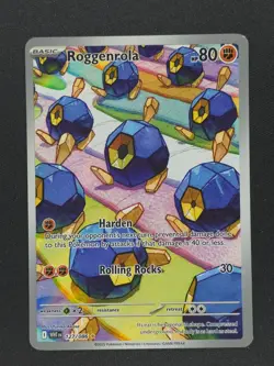Roggenrola 127 Pokemon WHT White Flare 2025 NM 🔥🔥🔥 - Image 1