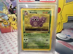 PSA 9 1st Edition WEEZING #45 Pokemon Fossil VINTAGE 1999 - Image 3