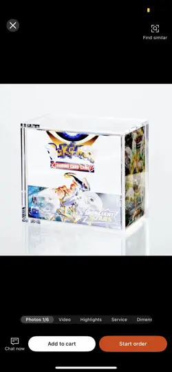 Pokemon Booster Box Case - Clear Acrylic Case - Magnetic Lid ✅ Premium quality - Image 5