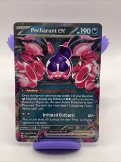 Holo Pecharunt ex - 039/064 Double Rare Shrouded Fable Pokemon TCG - Image 1