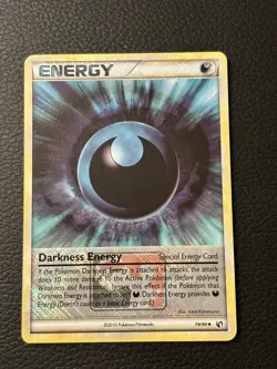 Darkness Energy 79/90 English Crosshatch Play League Promo Pokemon - Image 1