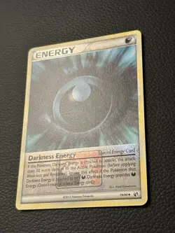 Darkness Energy 79/90 English Crosshatch Play League Promo Pokemon - Image 2