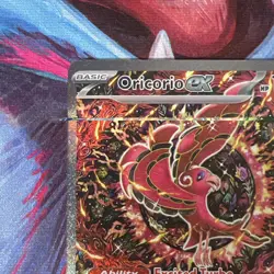 Oricorio Ex MEP 024 Mega Evolution Black Star UPC PROMO Pokemon *Pack Fresh* - Image 4