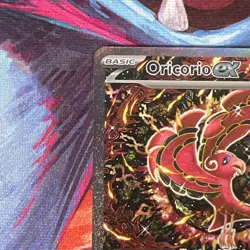 Oricorio Ex MEP 024 Mega Evolution Black Star UPC PROMO Pokemon Pack Fresh lot 4 - Image 4