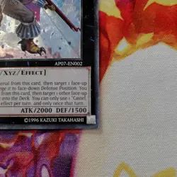Yugioh Castle The Skyblaster Musketeer Ultimate Rare AP07-EN002 MP/LP see pics - Image 5